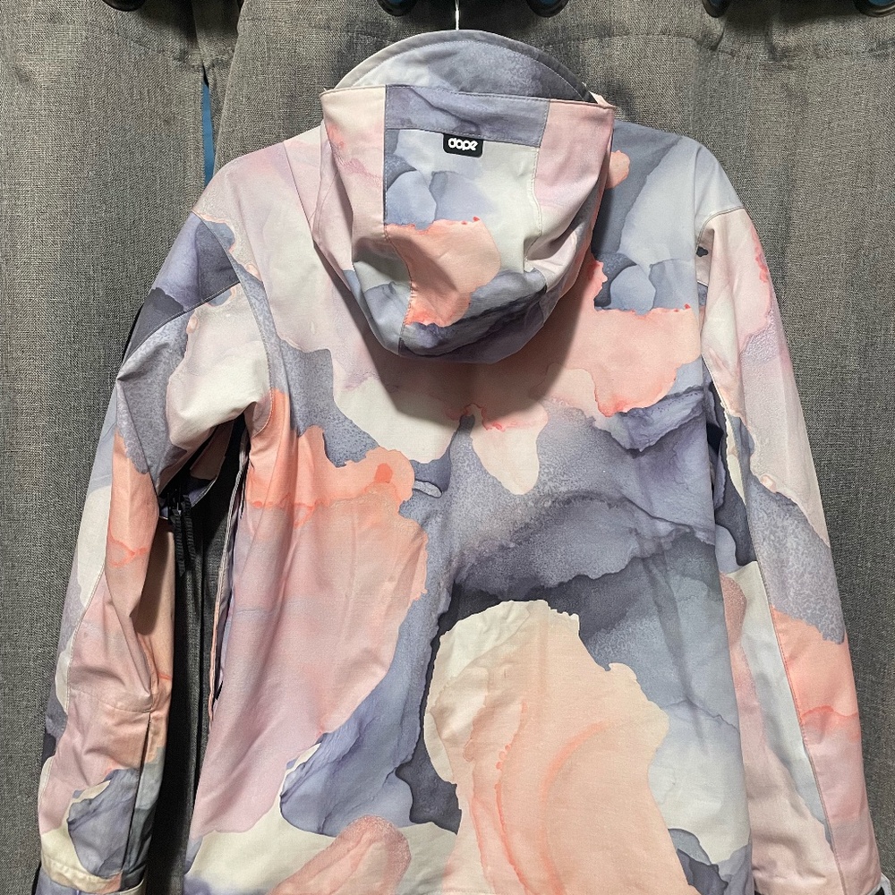 Dope Snow Blizzard Snowboard Jacket Women Blot Peach